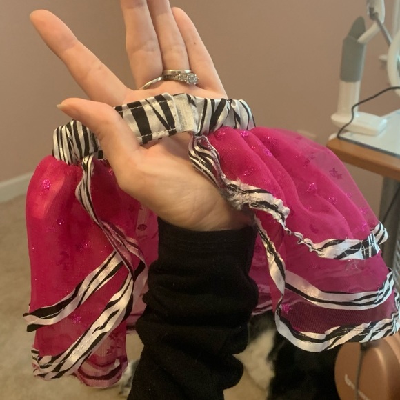 3 summertime TuTu dresses for small dog w/ RopeToy - Picture 6 of 9